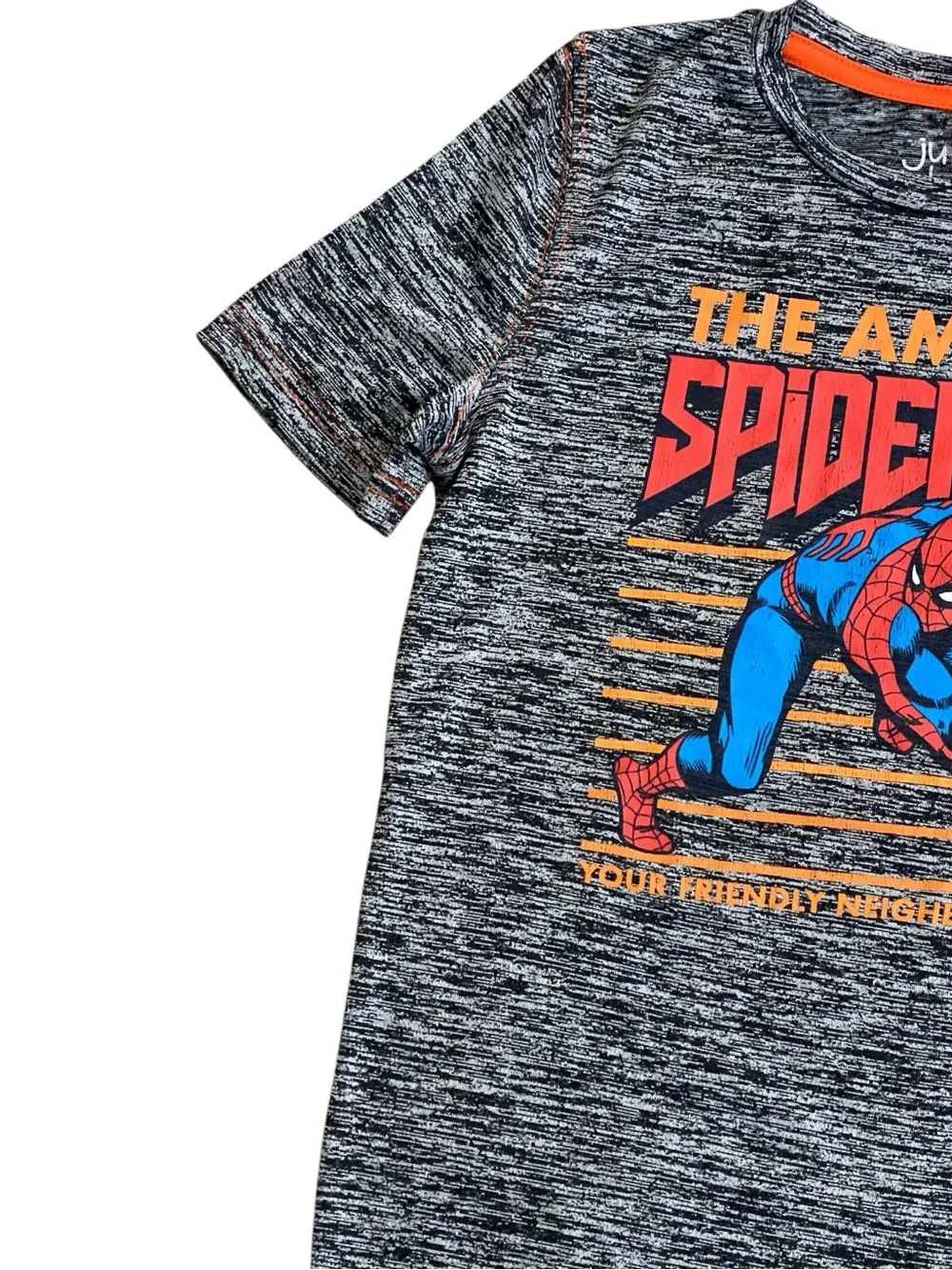 Jumping Beans Spider-Man T-shirt Active Kids Size 8 Boys - Picture 2 of 7